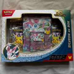Pokemon TCG 30th Celebration Sylveon ex Box - 4 Booster Packs - Unopened