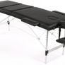Portable Massage Table Bed,Salon Therapy Tattoo Couch [ Black] Image 2