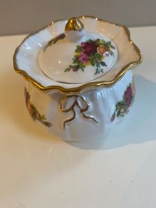 Royal Albert  lidded pot