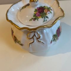 Royal Albert  lidded pot