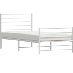 Bed frame and mattress