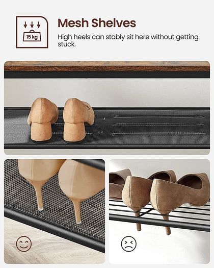 New Large Coat Rack + Mirror - FREE P&P