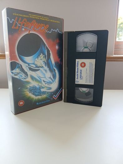 Lifeforce VHS Film On A High Grade Scotch Cassette.