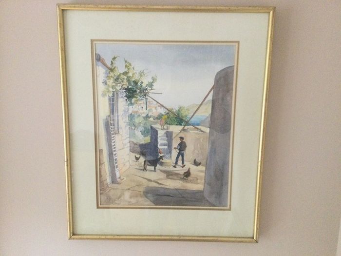 Art - Vintage Watercolour ( Clare Cryan )
