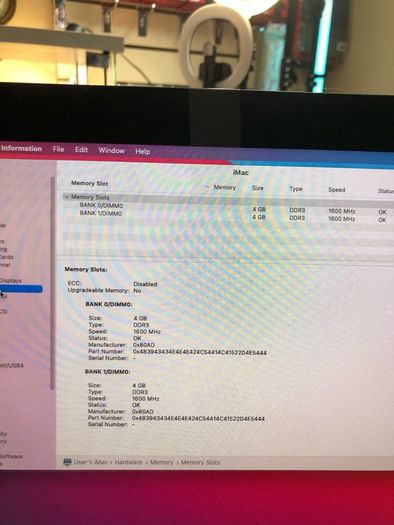 iMac 2014 21.5' 8GB with Mouse and keyboard Working