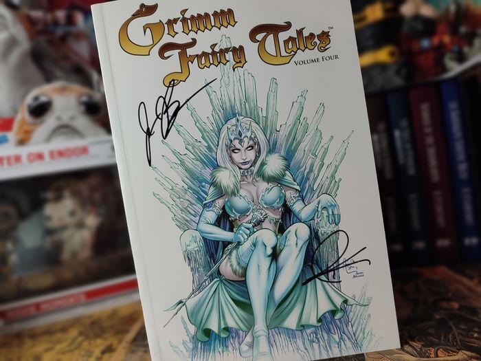 Grimm Fairy Tales ! Vol 1-7 ! SIGNED by Joe Tyler and Ralph Tedesco ! AUTOGRAPH ! by Zenoscope Entertainment !