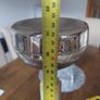 Vintage 1940s - 60s Gold Guilded Onyx Ashtray Stand Image 8