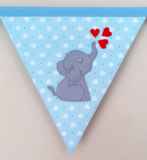 Eco-Friendly Personalised Cotton Bunting Made to Order