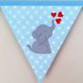 Eco-Friendly Personalised Cotton Bunting Made to Order Image 5