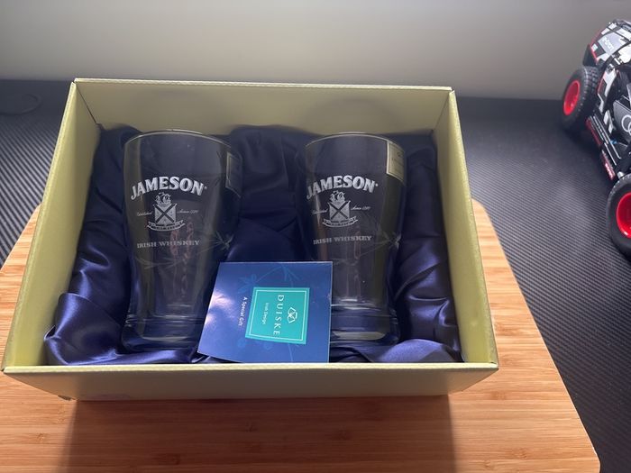 Jameson Set of 2 hand crafted Duiske Glasses