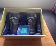Jameson Set of 2 hand crafted Duiske Glasses