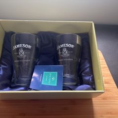 Jameson Set of 2 hand crafted Duiske Glasses