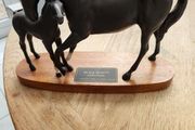 beswick Black beauty and fole