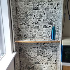 Ikea Billy bookcases + extra shelf between