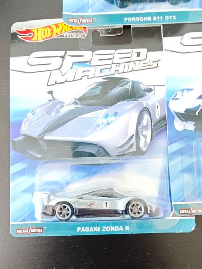 Hot Wheels Premium Speed Machines set of 5, new.