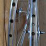 Track wheelset Araya rims+Suntour Superbe track hub NOS NJS Image 8
