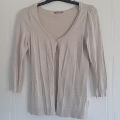 Sand colour cardigan (Orsay size S)