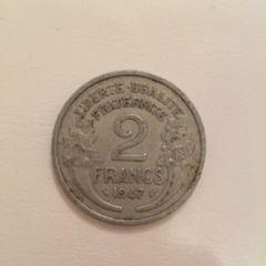1947-1982 French 2 francs