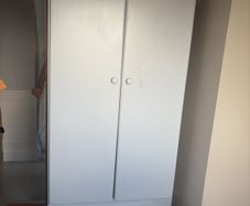 Solid pine wardrobe
