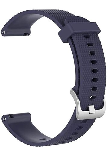NAVY 20mm Silicone Band Strap for Garmin vivoactive 3/ music/ vivomove HR