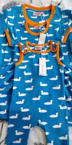 Moromini adult t-shirt size M(UK12-14), dress 2-3years and dungarees/playsuit 6-9 months