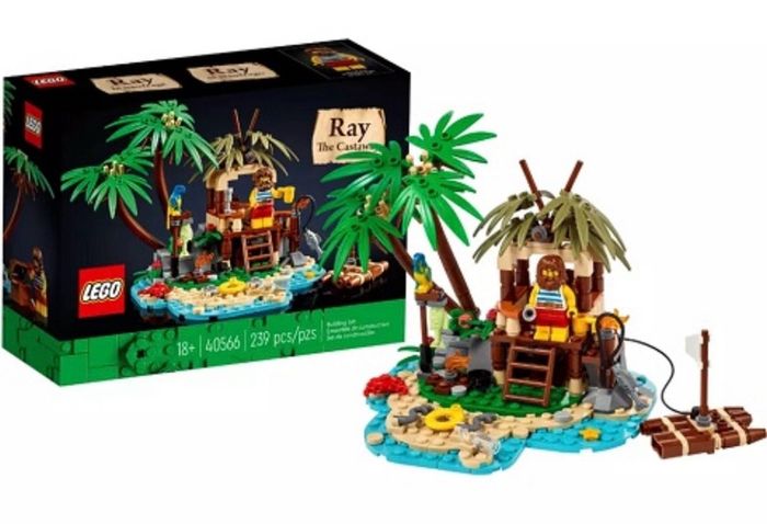Lego 40566 + Lego 40515 - Ray The Castaway & Pirates Polybag