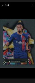 2024 Warren Zaire Emery Topps Crystal Premium Uefa Champions League Die-cut