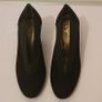 Cefalu Ladies Brumabe Black Suede Leather Shoe UK2 EU35 New With Box CAN POST Image 4