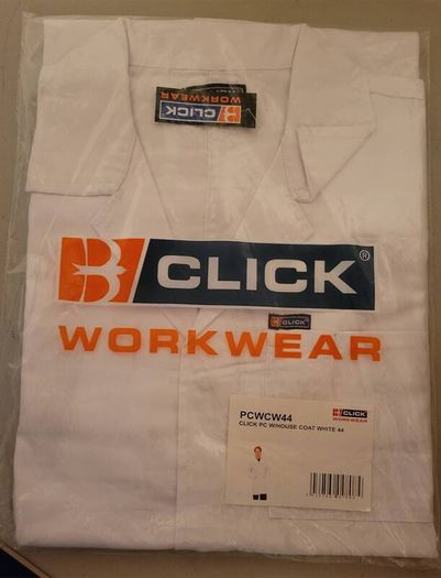 white lab coat