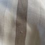 11 metres of 100% linen double width or 22metres of single width  herringbone stripe fabric Image 6