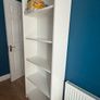White bookshelf Image 2