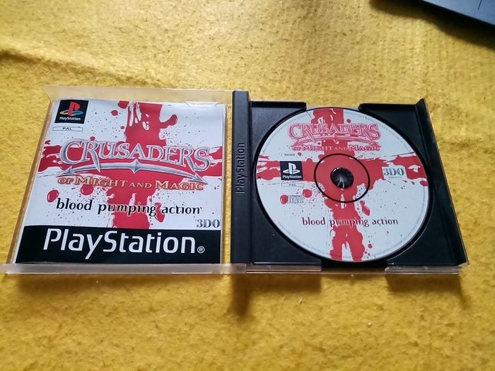 Crusaders of might and magic Blood pumping action PlayStation 1 Ps1 PlayStation 2 ps2 games Original