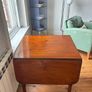 Antique Victorian drop-leaf table Image 2
