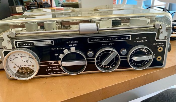 Nagra III Kudelski Tape Field Recorder - Broadcast-Grade