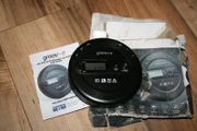 Groov-e Retro Series Personal Cd Player With Radio &amp; Mp3 - Black - Gvps210/bk