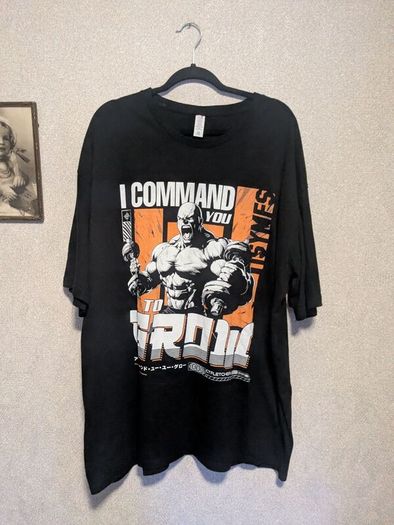 Men's tee shirt size XXXL