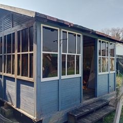 Wooden sun house