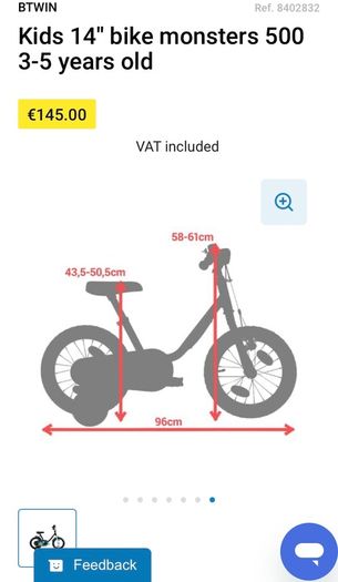 Kids bike