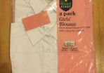2 Pack Girls Blouses Brand New