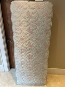 Thick Clean Reversible Small Single Mattress - Can Deliver