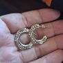 Vintage 925 Sterling Silver Earrings Image 4