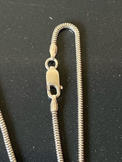 Silver necklace