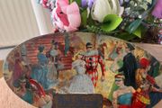 Vintage Peek Freen &amp; Co. Masquerade biscuit tin