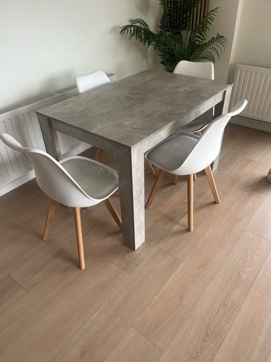 Table and chairs