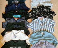 Designer T shirt  & Shirt Bundle 14 pieces