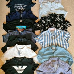 Designer T shirt  & Shirt Bundle 14 pieces