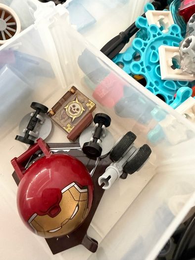 lego parts airplane engine light bricks etc