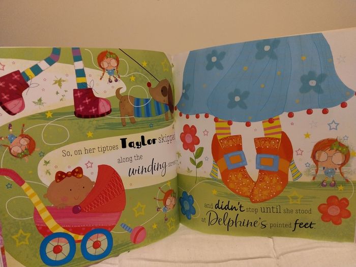 Taylor Tiptoe Story Book
