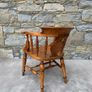Late Victorian Windsor Captains Chair With Wheel Splat. Image 5