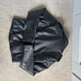 Zara leather jacket Image 5